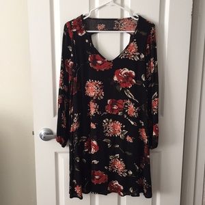 Mittoshop Floral Long-Sleeve Dress